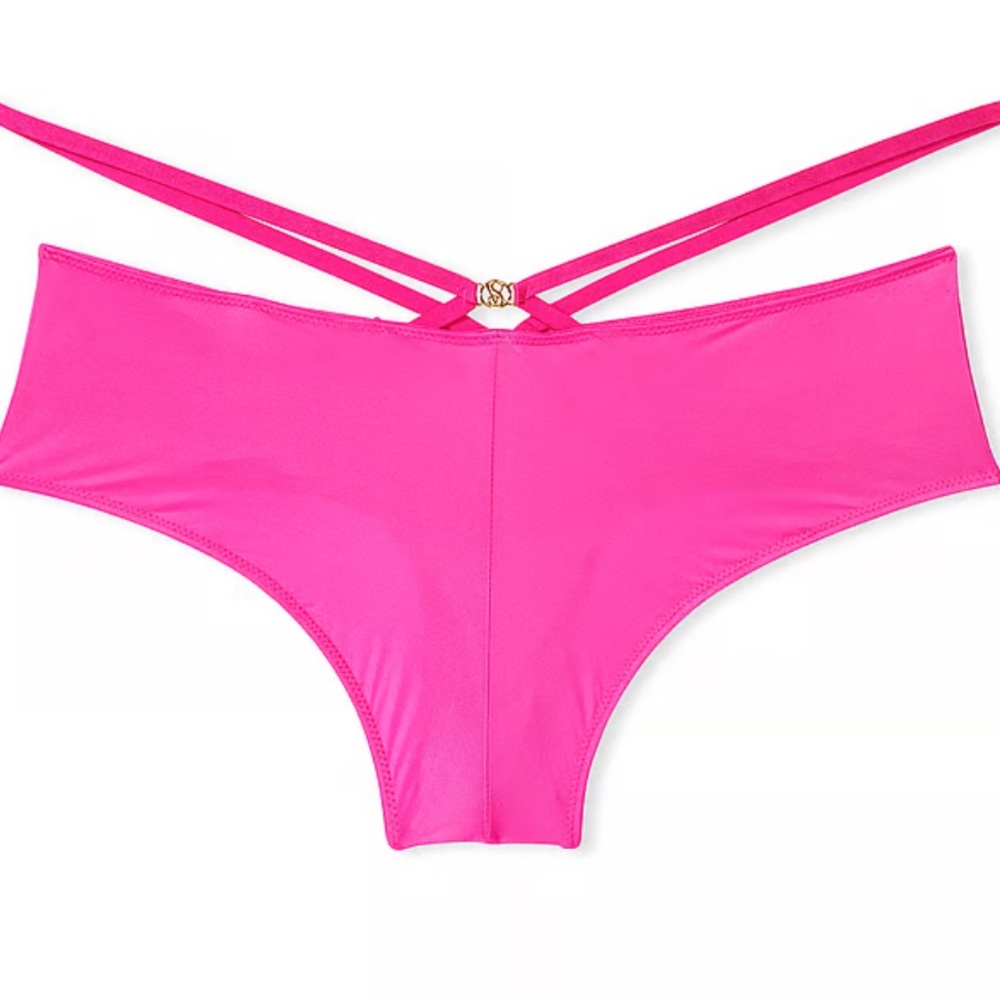 Victoria’s Secret VERY SEXY So Obsessed Strappy Cheeky Panty Small NWT